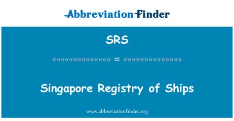 srs rmsi|Singapore Registry of Ships .